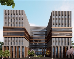 综合实训楼效果图一