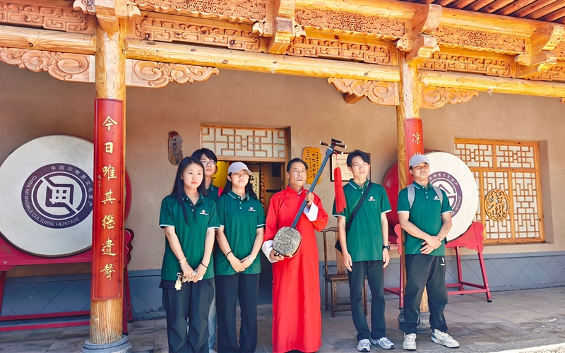 青春三下乡∣口传心授“贤孝”韵 青春接力“推普”声