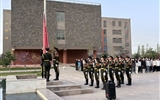 医学技术学院举行升国旗仪式