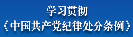 学习贯彻《中国共产党纪律处分条例》