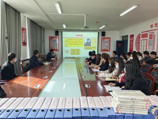 经济管理学院开展党的二十大精神宣讲活动