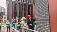 学校党委书记王宏检查指导综合实训楼建设项目