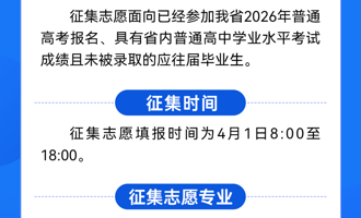 178体育app官网2026年综合评价录取征集志愿公告